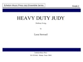 Heavy Duty Judy Jazz Ensemble sheet music cover